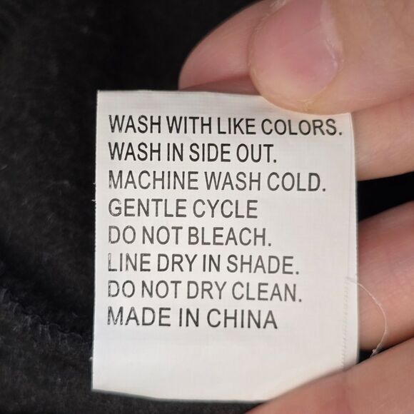 Halloween Medium Dancing Pumpkin Skeleton Black Crewneck Pullover Sweater - Picture 13 of 13